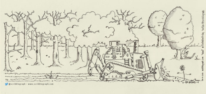 "Wood" for illustration Friday. Click to enlarge